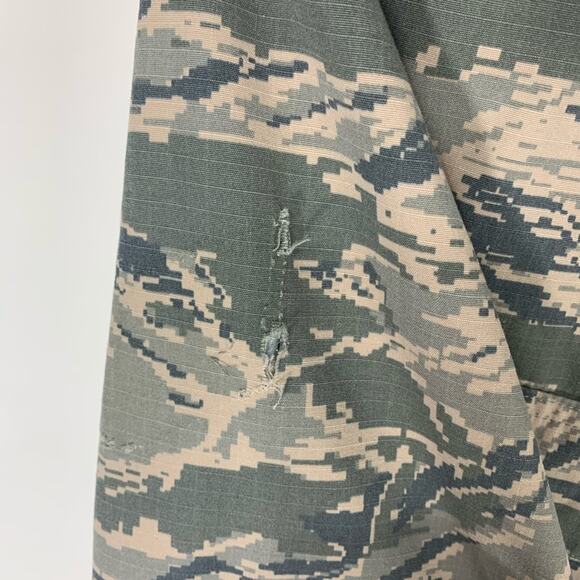 Digital Camo Military BDU Shirt Medium Grunge - Picture 4 of 6